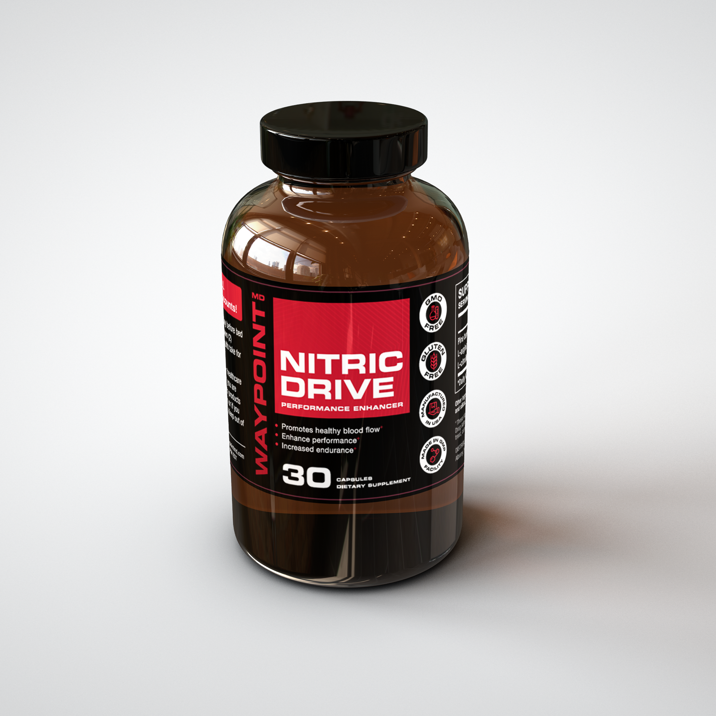 nitric drive male performance enhancer single bottle